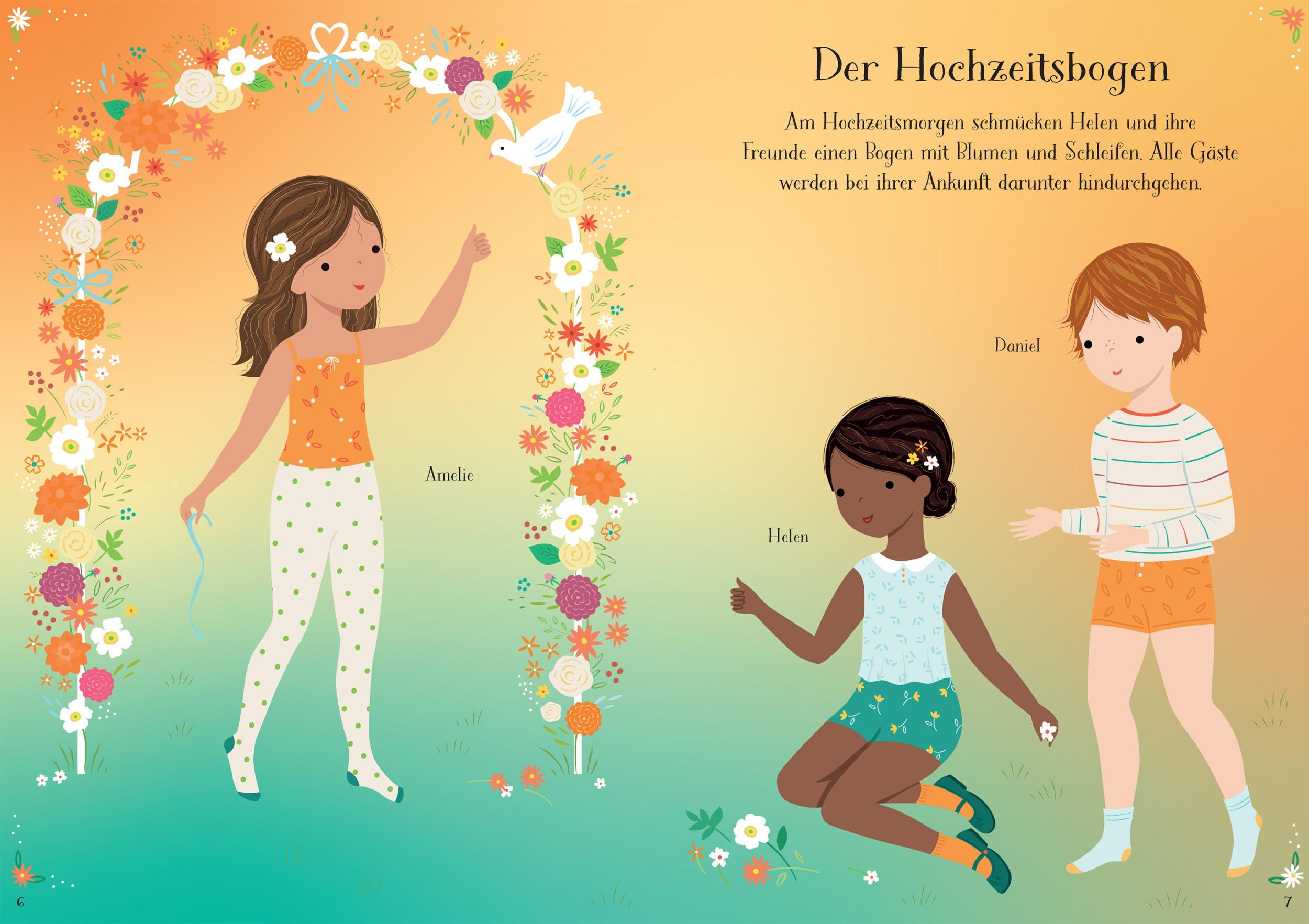 Bild: 9781035703562 | Mein erstes Anziehpuppen-Stickerbuch: Helen auf dem Hochzeitsfest