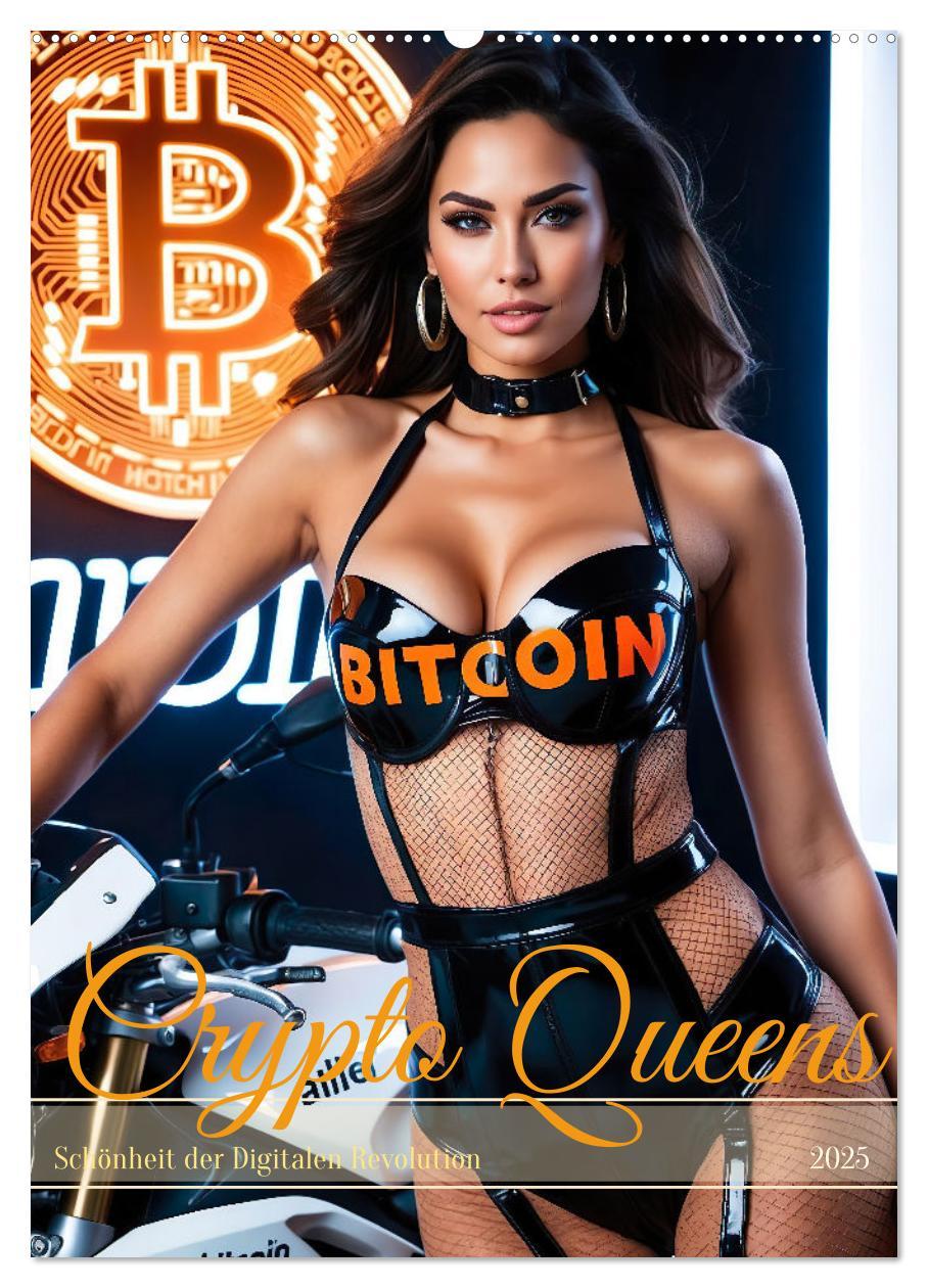 Cover: 9783457152850 | Crypto Queens: Schönheit der Digitalen Revolution (Wandkalender...