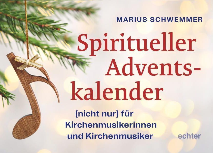 Cover: 9783429058272 | Spiritueller Adventskalender | Marius Schwemmer | Broschüre | 56 S.