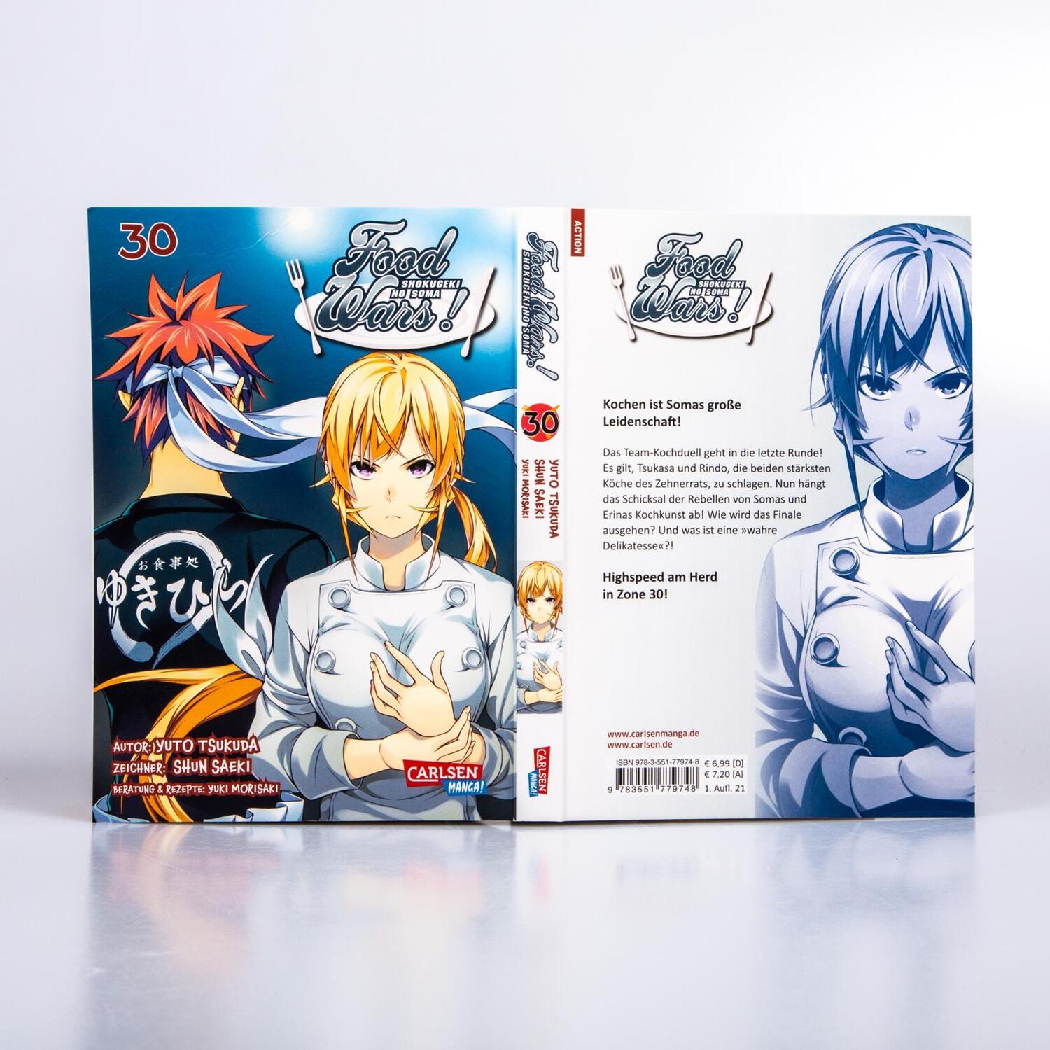 Bild: 9783551779748 | Food Wars - Shokugeki No Soma 30 | Yuki Morisaki (u. a.) | Taschenbuch