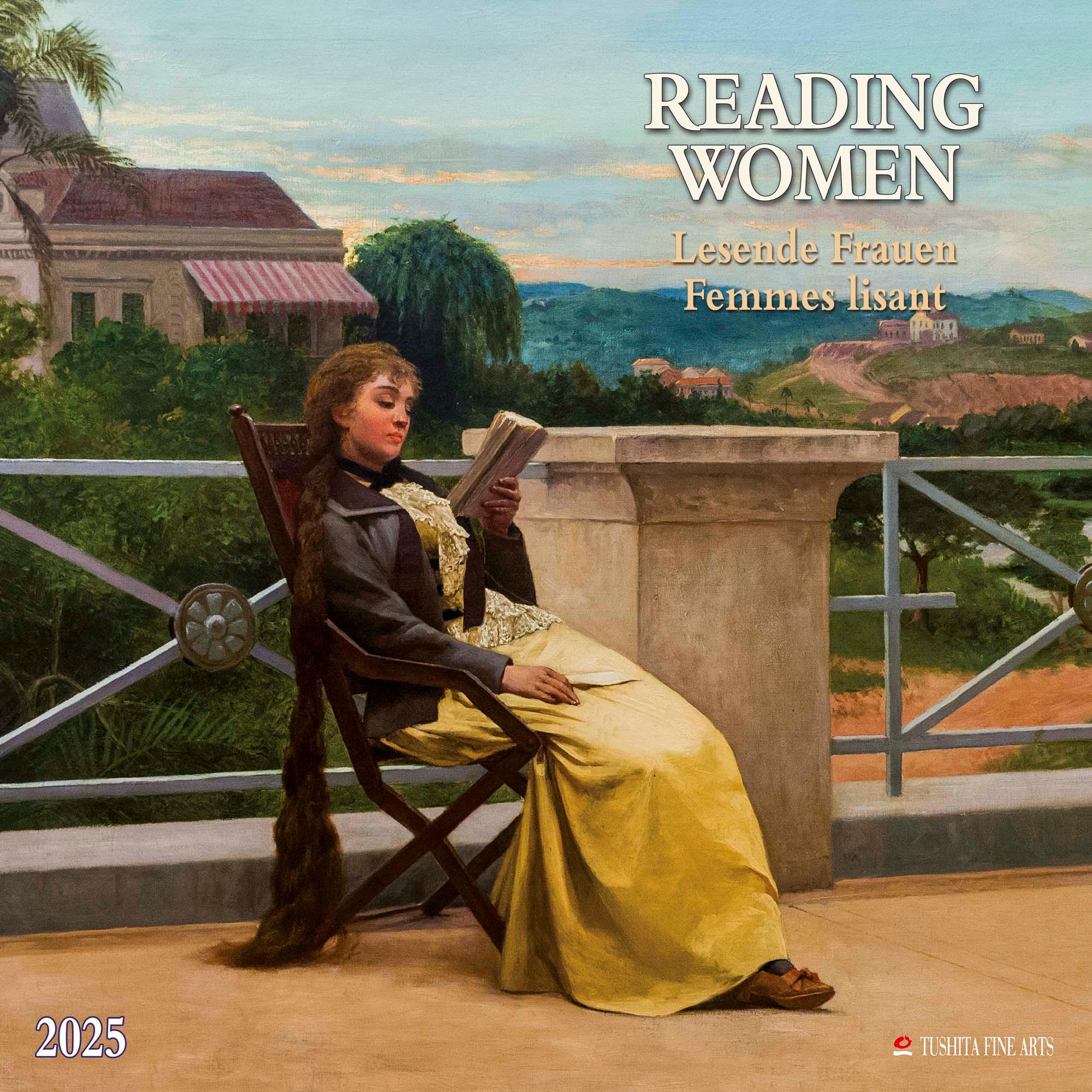 Cover: 9783959294430 | Reading Women 2025 | Kalender 2025 | Kalender | Tushita Fine Arts