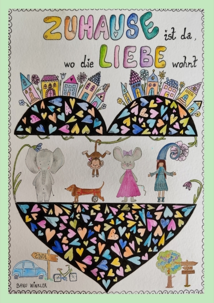 Cover: 9783384179630 | Zuhause ist da, wo die Liebe wohnt | DE | Banu Winkler | Taschenbuch