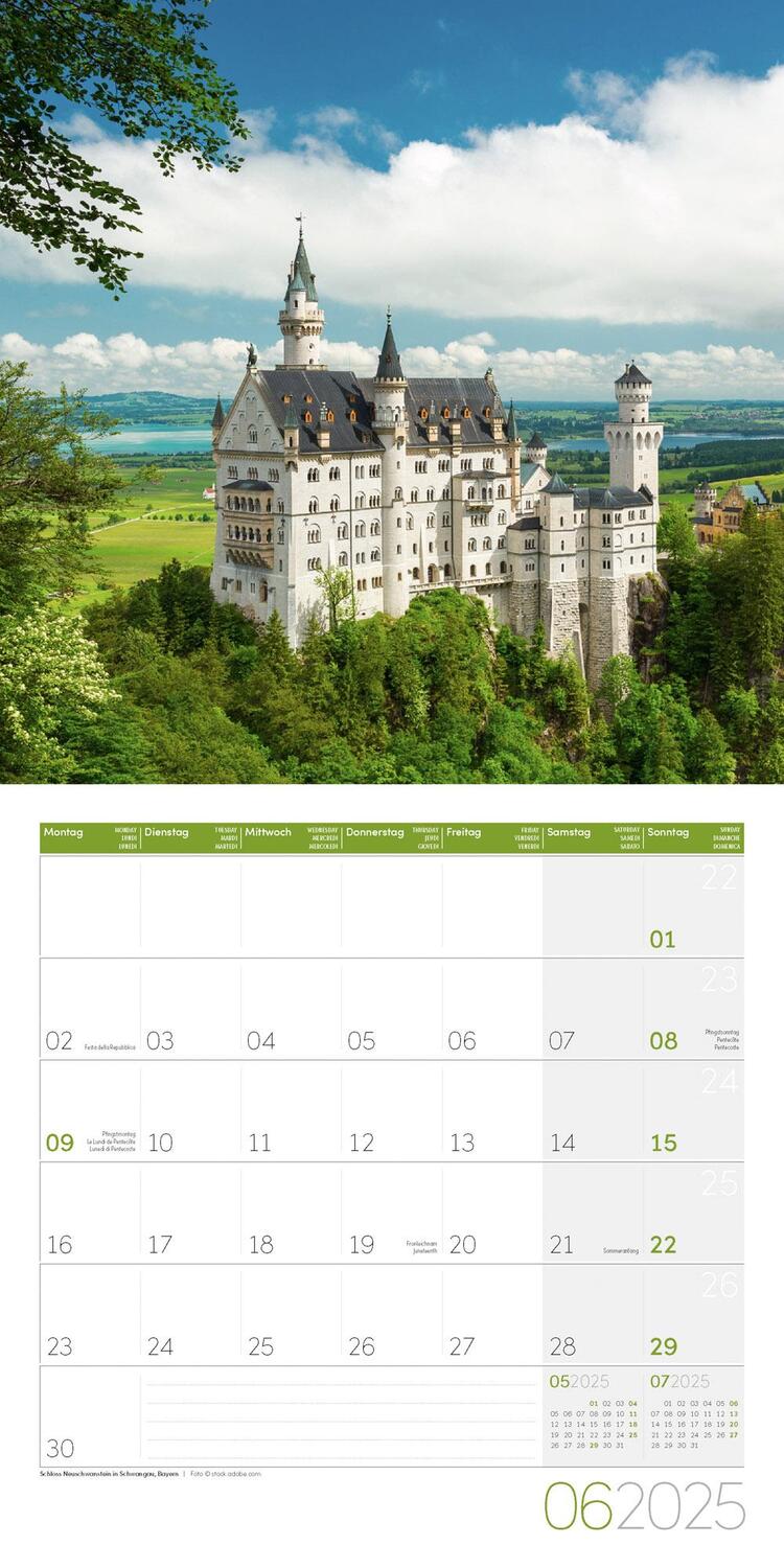 Bild: 9783838445090 | Deutschland Kalender 2025 - 30x30 | Ackermann Kunstverlag | Kalender