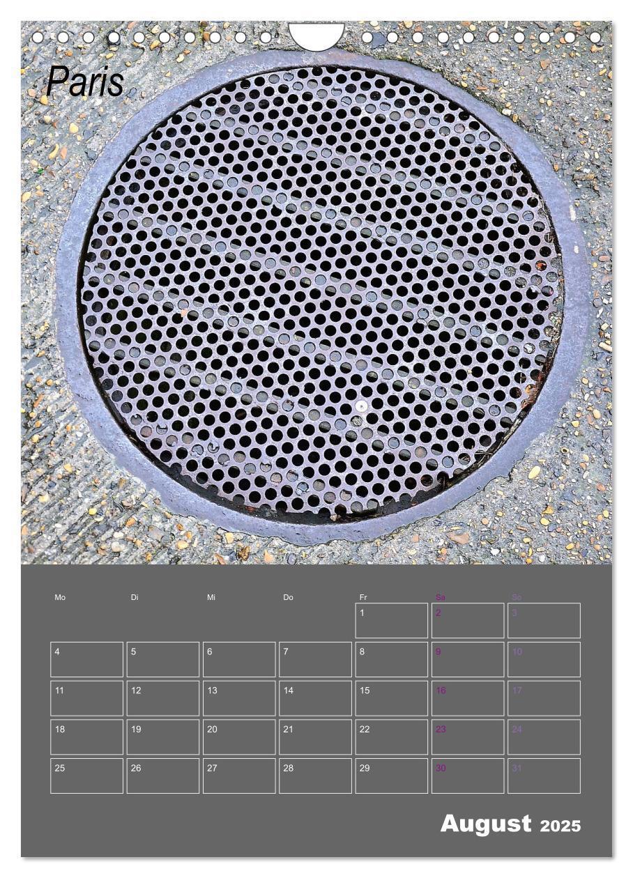 Bild: 9783435974993 | Faszination Kanaldeckel (Wandkalender 2025 DIN A4 hoch), CALVENDO...