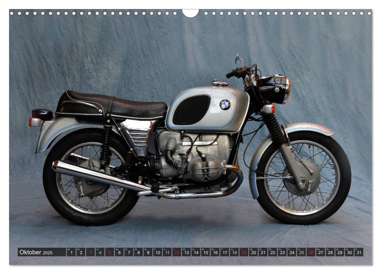 Bild: 9783435685639 | Deutsche Motorrad Oldtimer (Wandkalender 2025 DIN A3 quer),...