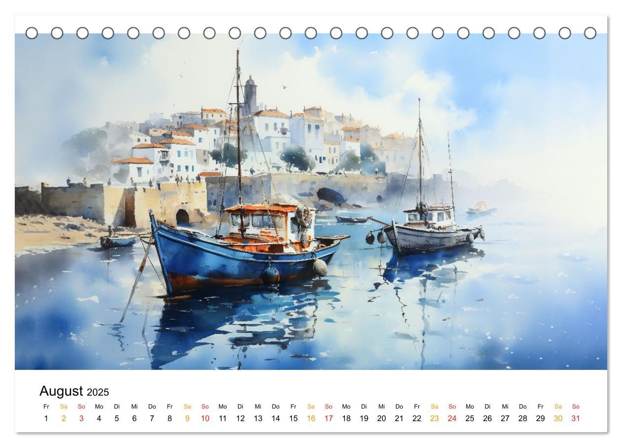 Bild: 9783457213087 | Portugal mein Traum (Tischkalender 2025 DIN A5 quer), CALVENDO...