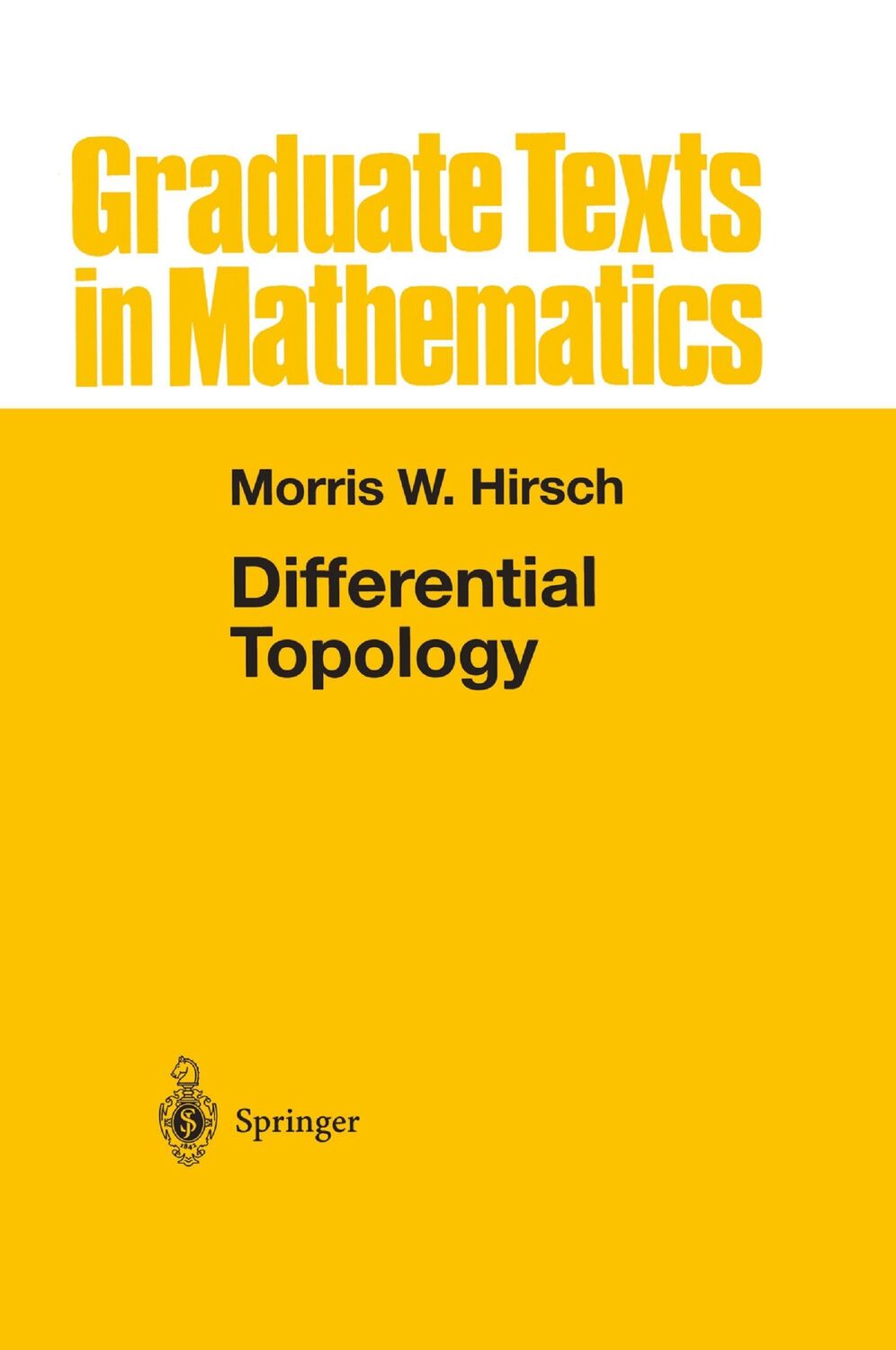 Cover: 9780387901480 | Differential Topology | Morris W. Hirsch | Buch | x | Englisch | 1976