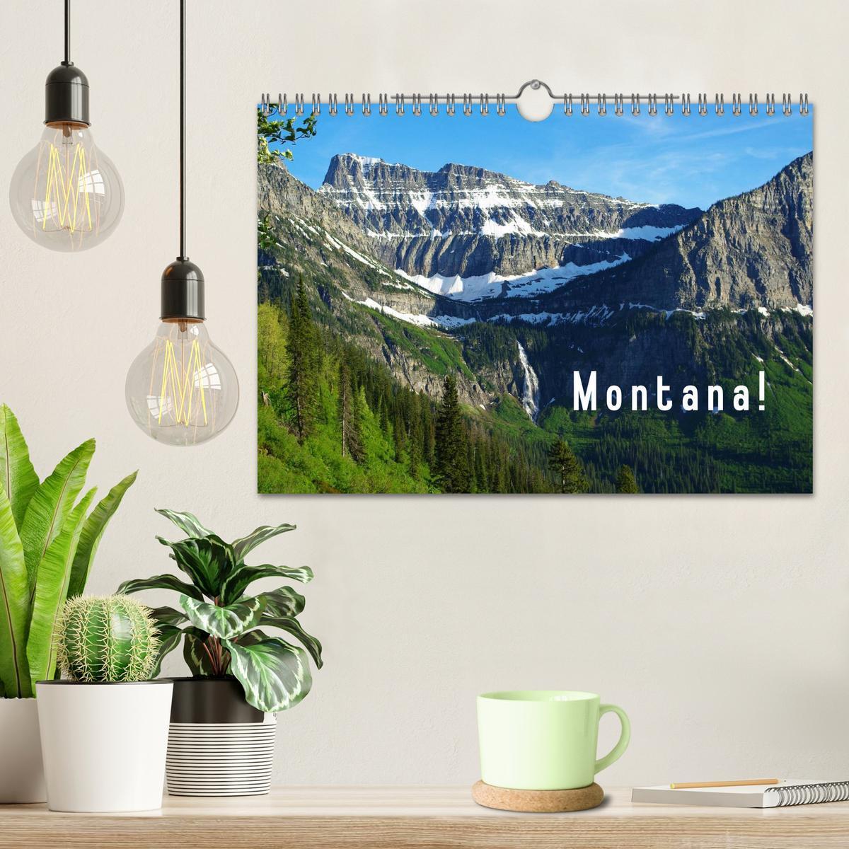 Bild: 9783435825097 | Montana! (Wandkalender 2025 DIN A4 quer), CALVENDO Monatskalender