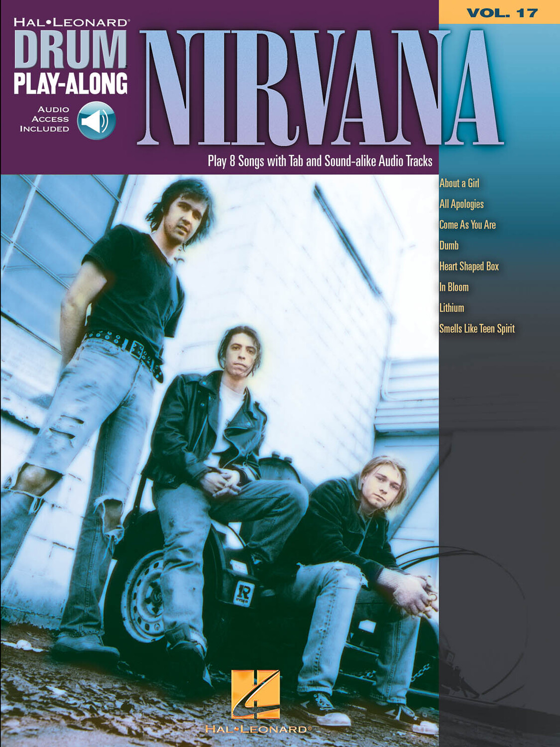 Cover: 884088184933 | Nirvana | Drum Play-Along Volume 17 | Drum Play-Along | 2008