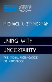 Cover: 9780521171717 | Living with Uncertainty | The Moral Significance of Ignorance | Buch