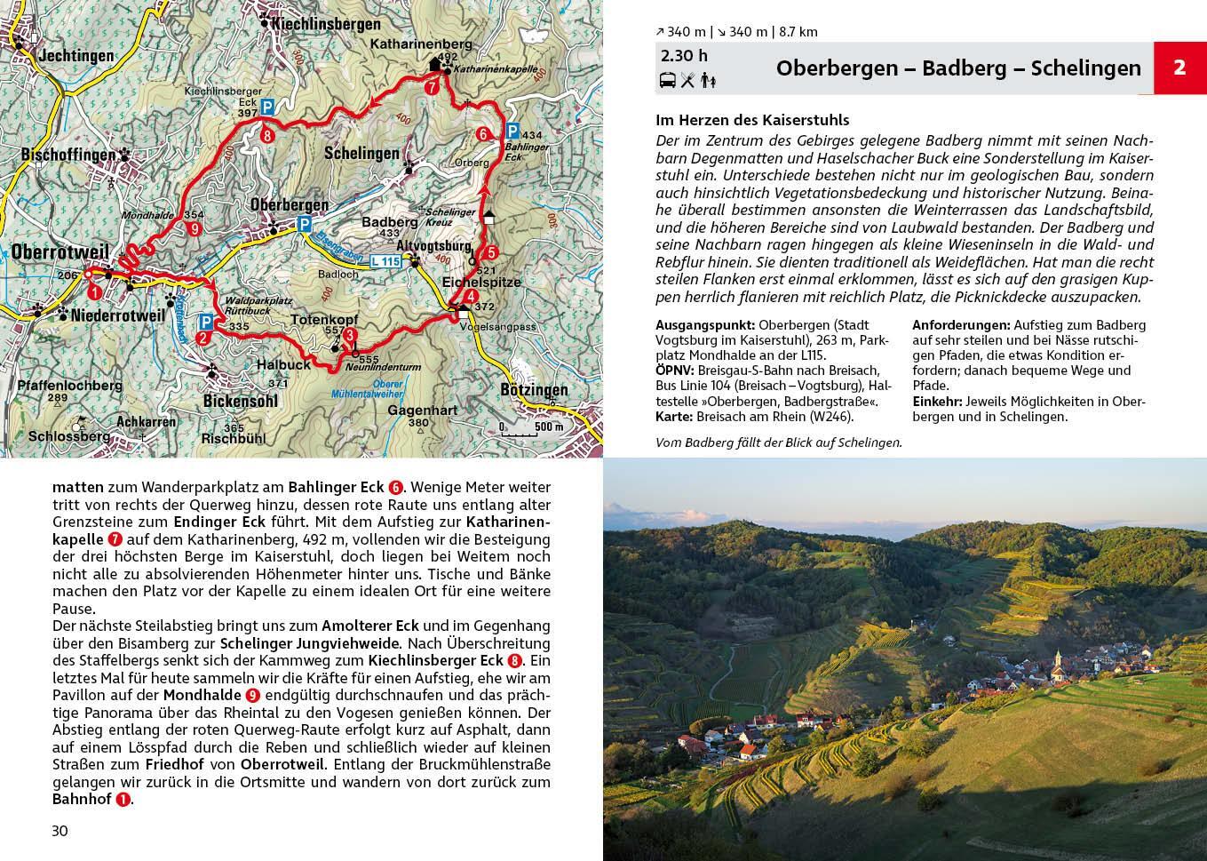 Bild: 9783763347445 | Kaiserstuhl | mit Tuniberg und Rheinaue. 40 Touren mit GPS-Tracks