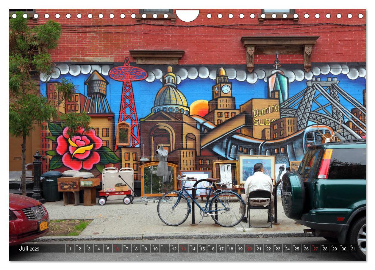 Bild: 9783435166800 | Straßenkunst in New York - Graffiti und Murals (Wandkalender 2025...