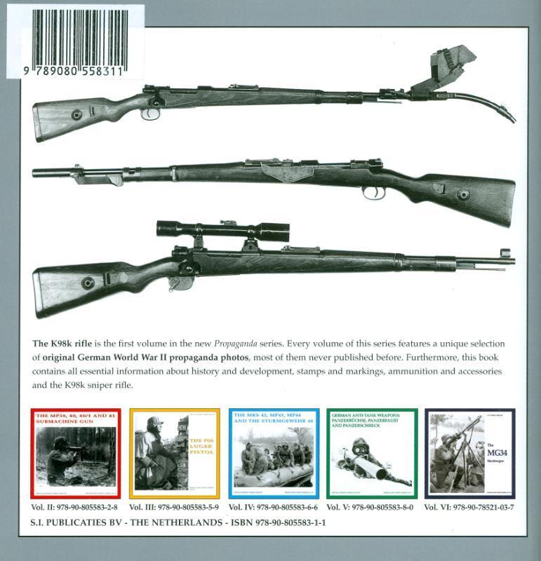 Rückseite: 9789080558311 | The K98k Rifle | Bas Martens (u. a.) | Buch | Gebunden | Englisch