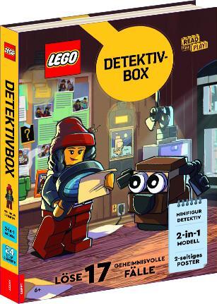 Cover: 9783960808640 | LEGO® - Detektivbox - Löse 17 geheimnisvolle Fälle | Taschenbuch