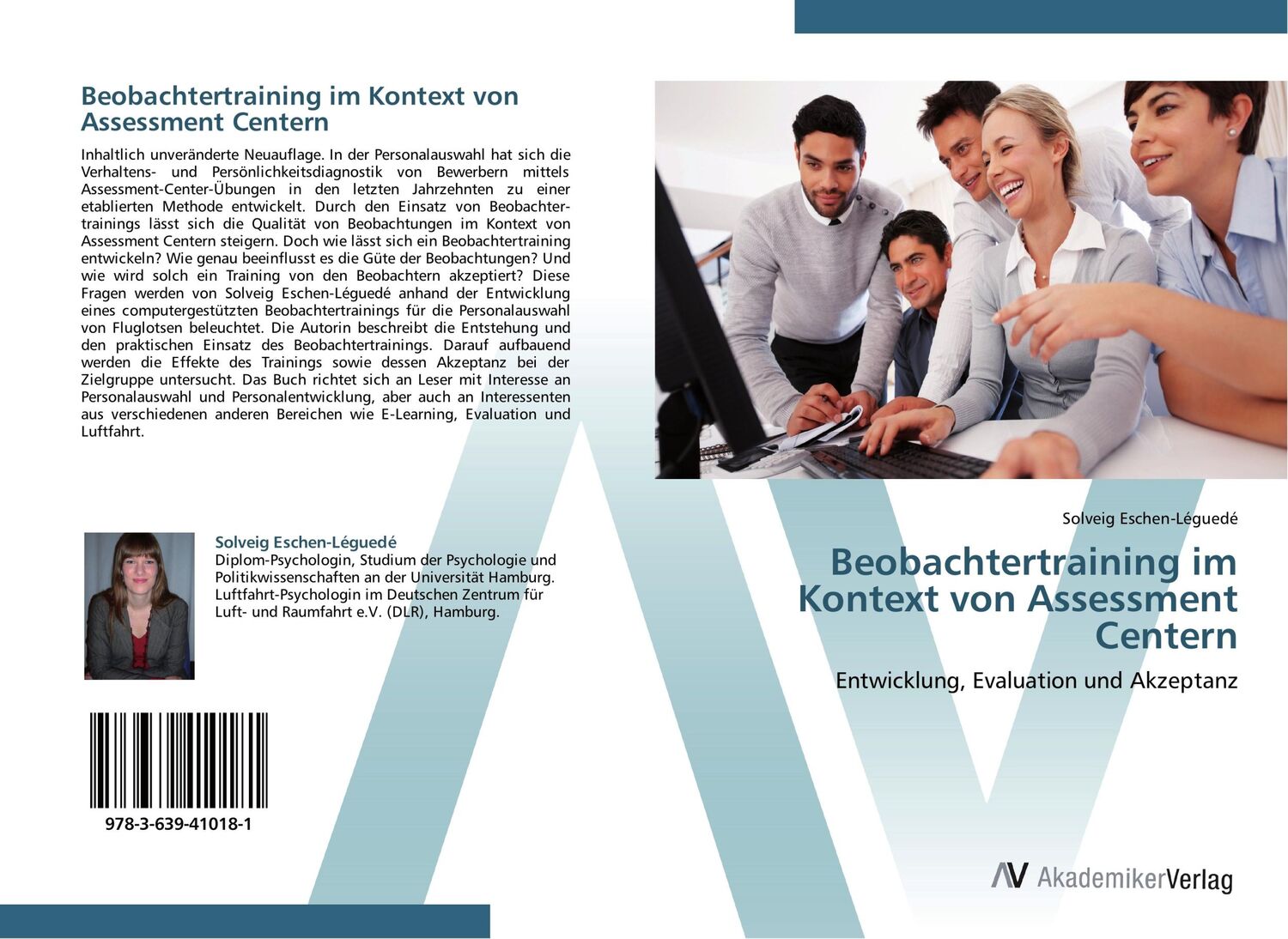 Cover: 9783639410181 | Beobachtertraining im Kontext von Assessment Centern | Eschen-Léguedé