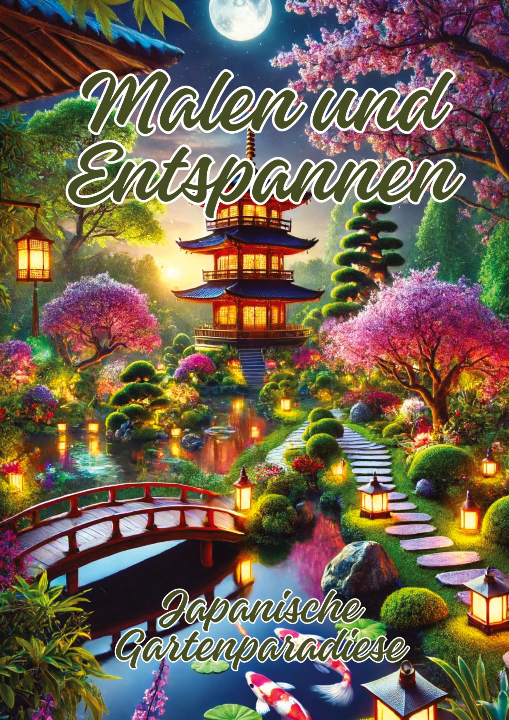 Cover: 9783384263339 | Malen und Entspannen | Japanische Gartenparadiese | Ela Artjoy | Buch