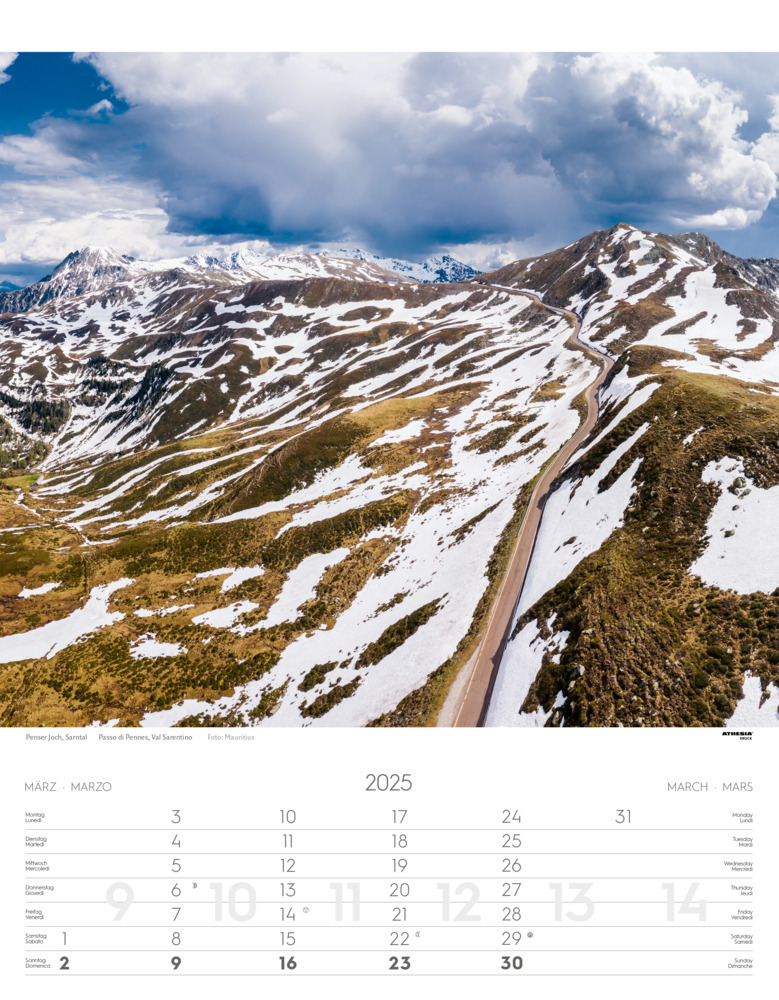 Bild: 9788868397401 | Südtirol Kalender 2025 | Alto Adige - South Tyrol | Verlag | Kalender