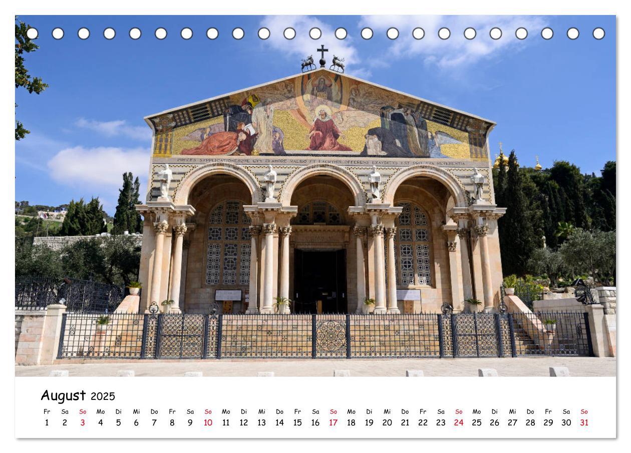 Bild: 9783435207060 | Traumziel Israel (Tischkalender 2025 DIN A5 quer), CALVENDO...