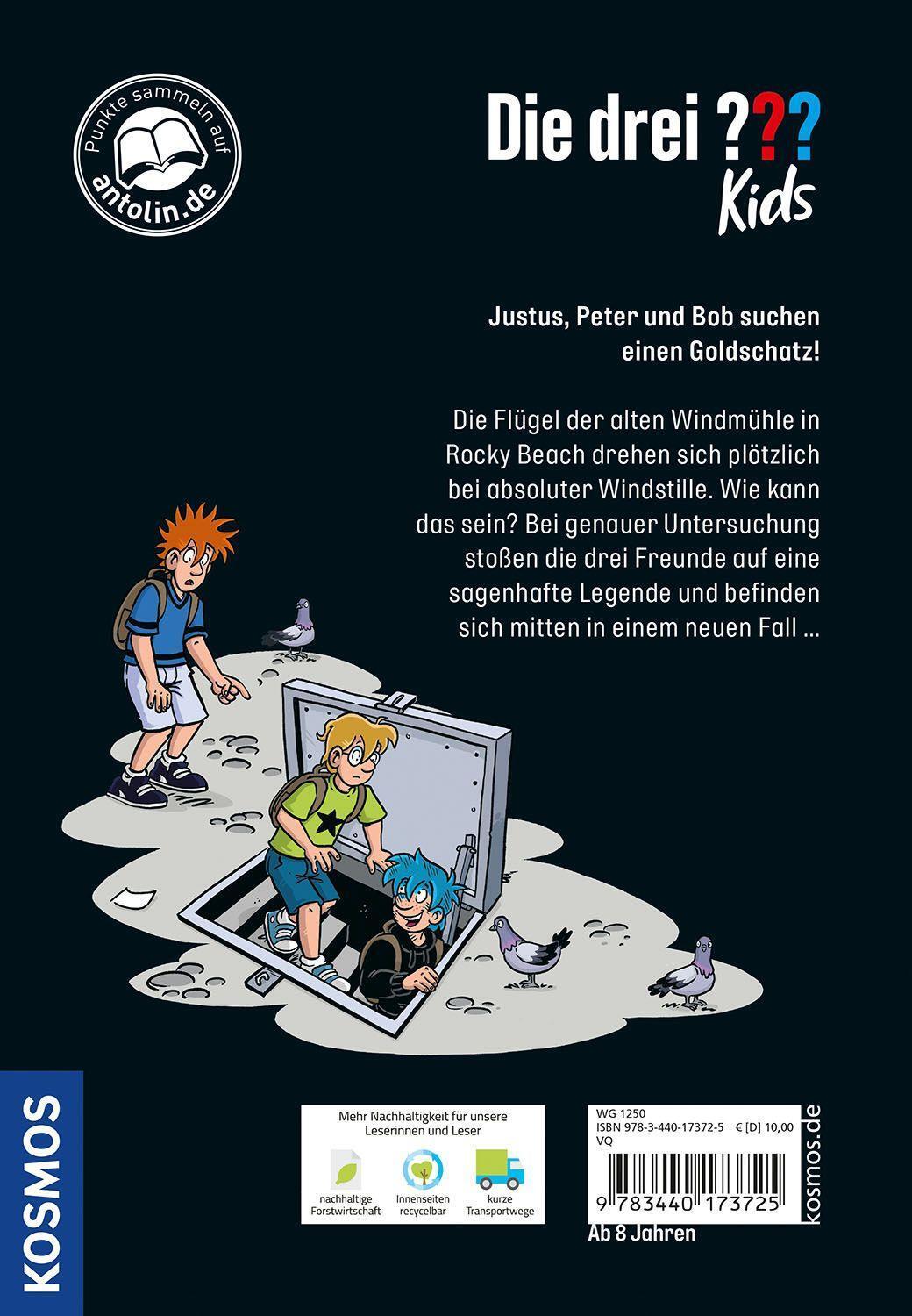 Bild: 9783440173725 | Die drei ??? Kids, 93, Die Geistermühle | Boris Pfeiffer | Buch | 2022