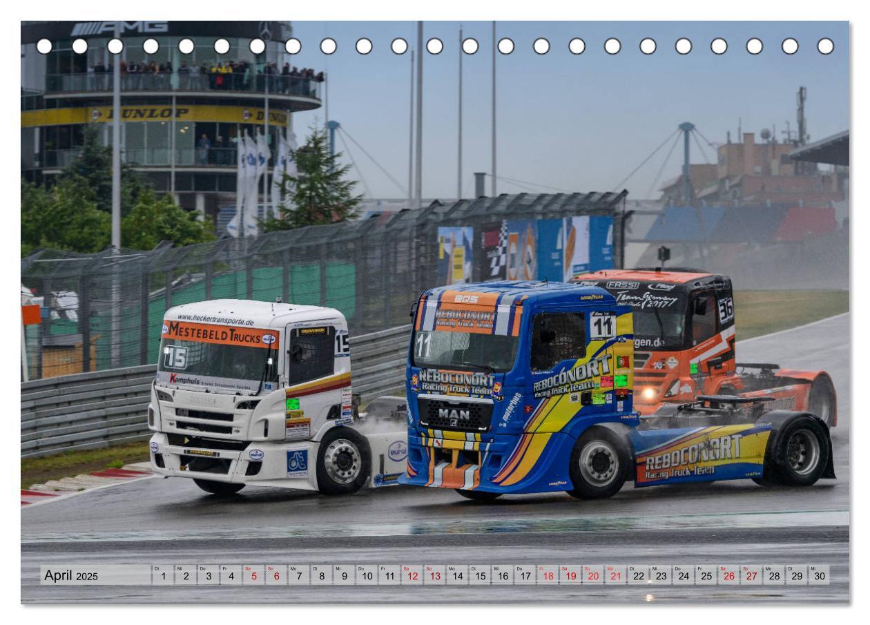 Bild: 9783457159156 | Best of TRUCK RACING (Tischkalender 2025 DIN A5 quer), CALVENDO...