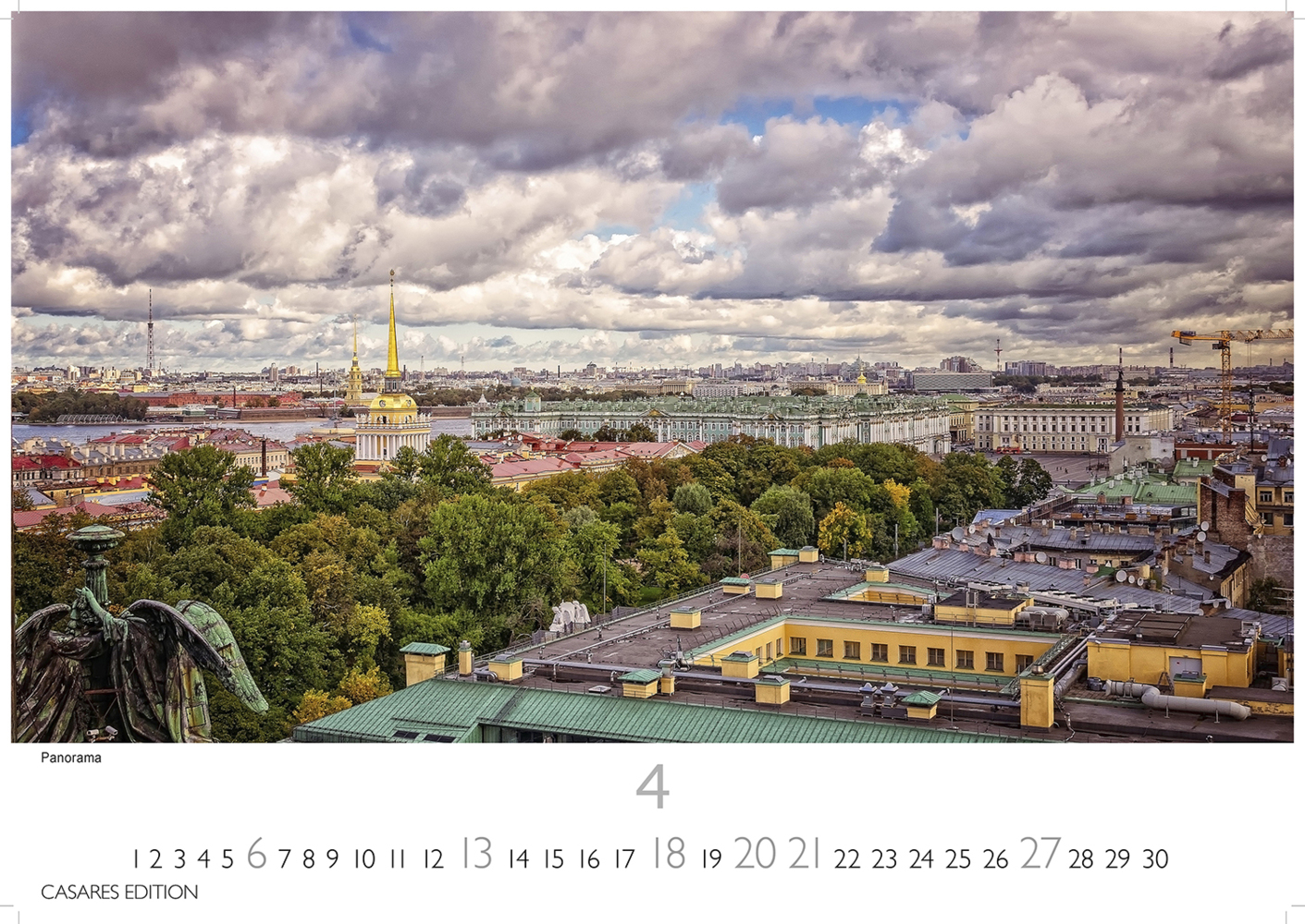 Bild: 9781835242001 | Sankt Petersburg 2025 L 35x50cm | Kalender | 14 S. | Deutsch | 2025