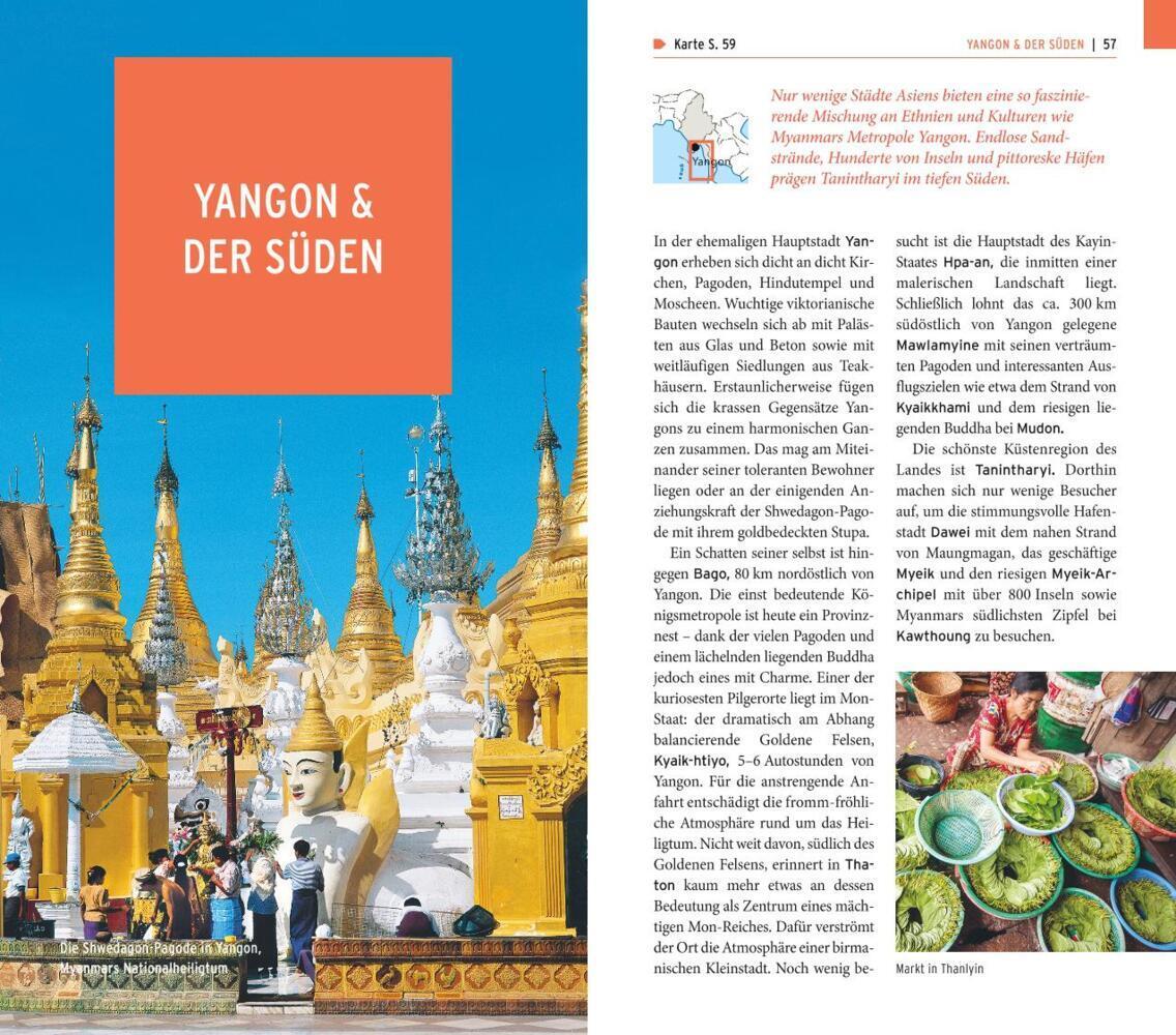 Bild: 9783846404324 | POLYGLOTT on tour Reiseführer Myanmar | Martin H. Petrich | Buch