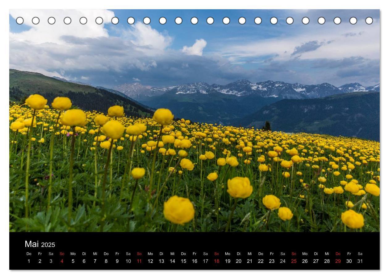 Bild: 9783435603176 | Faszinierendes Graubünden (Tischkalender 2025 DIN A5 quer),...