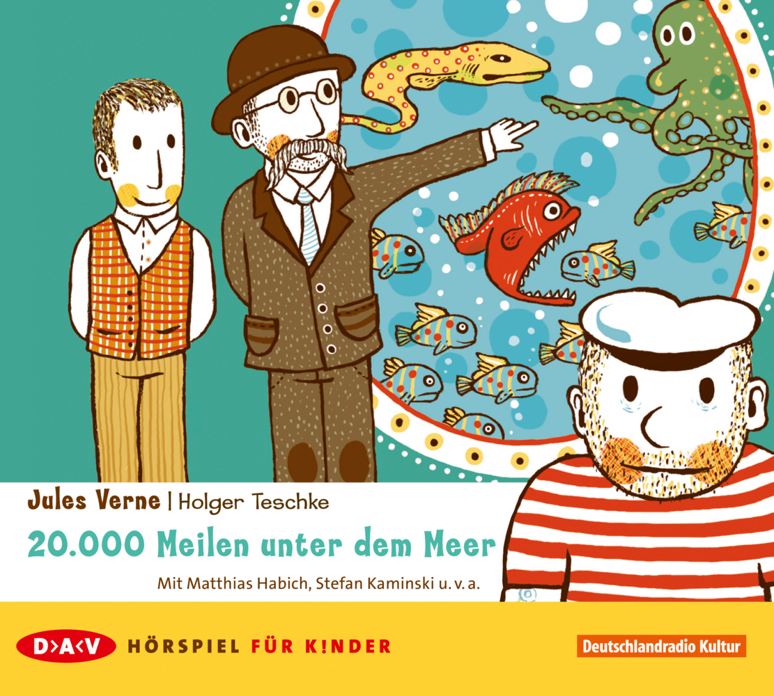 Cover: 9783898139052 | 20.000 Meilen unter dem Meer, 1 Audio-CD | Jules Verne | Audio-CD