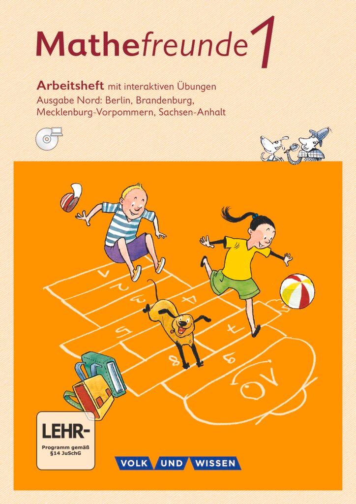 Cover: 9783060837052 | Mathefreunde Nord 1. Schuljahr. Arbeitsheft mit interaktiven...