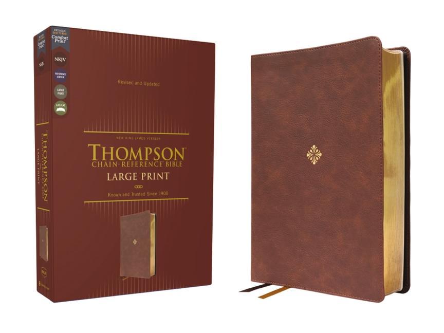 Cover: 9780310459347 | Nkjv, Thompson Chain-Reference Bible, Large Print, Leathersoft,...