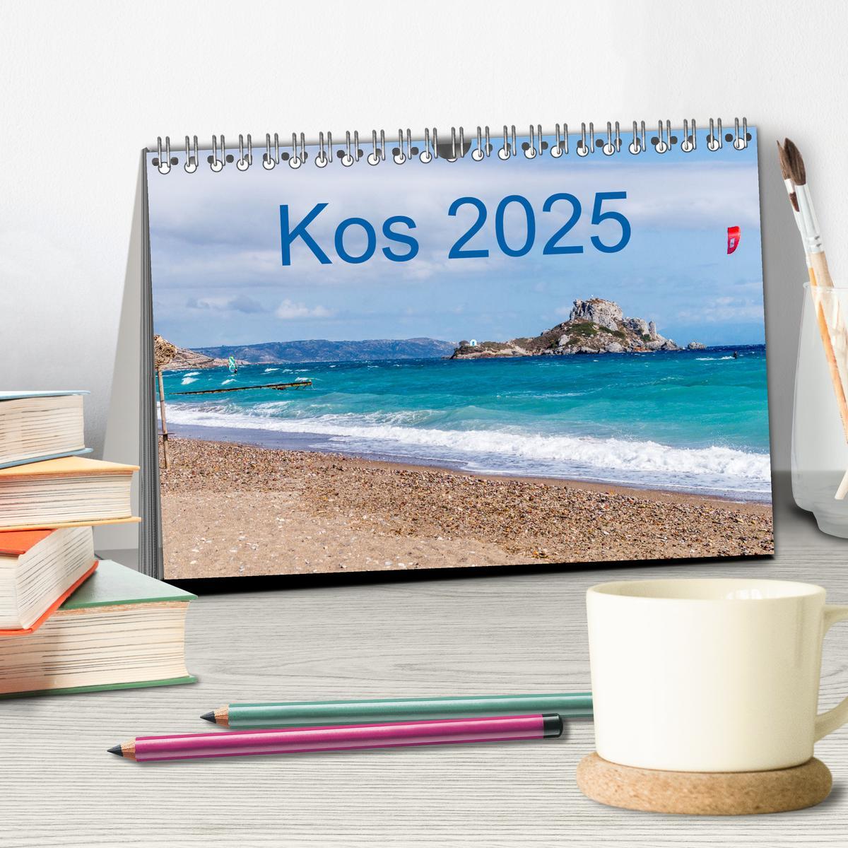 Bild: 9783435078929 | Kos 2025 (Tischkalender 2025 DIN A5 quer), CALVENDO Monatskalender