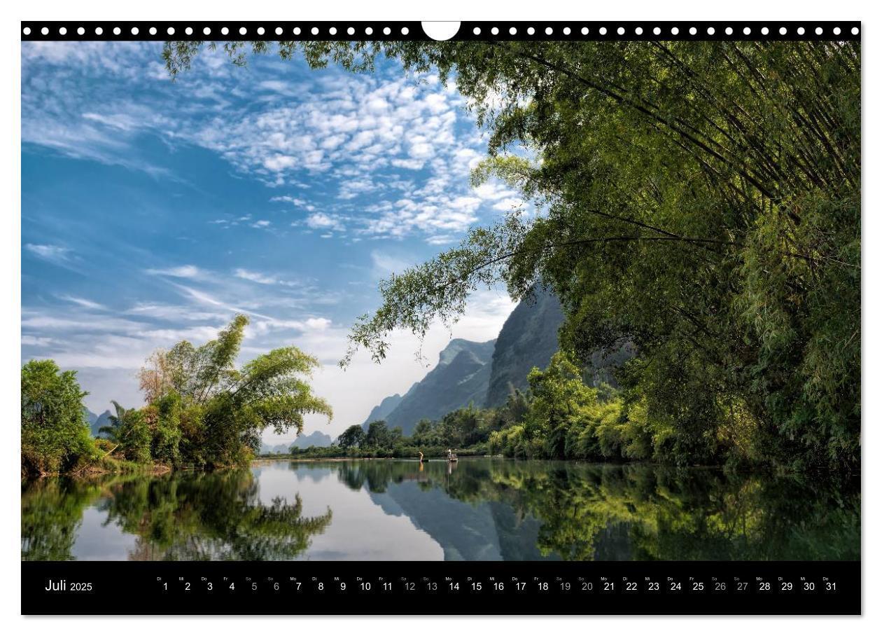 Bild: 9783435627516 | CHINA - Zauberberge am Drachenfluss (Wandkalender 2025 DIN A3...