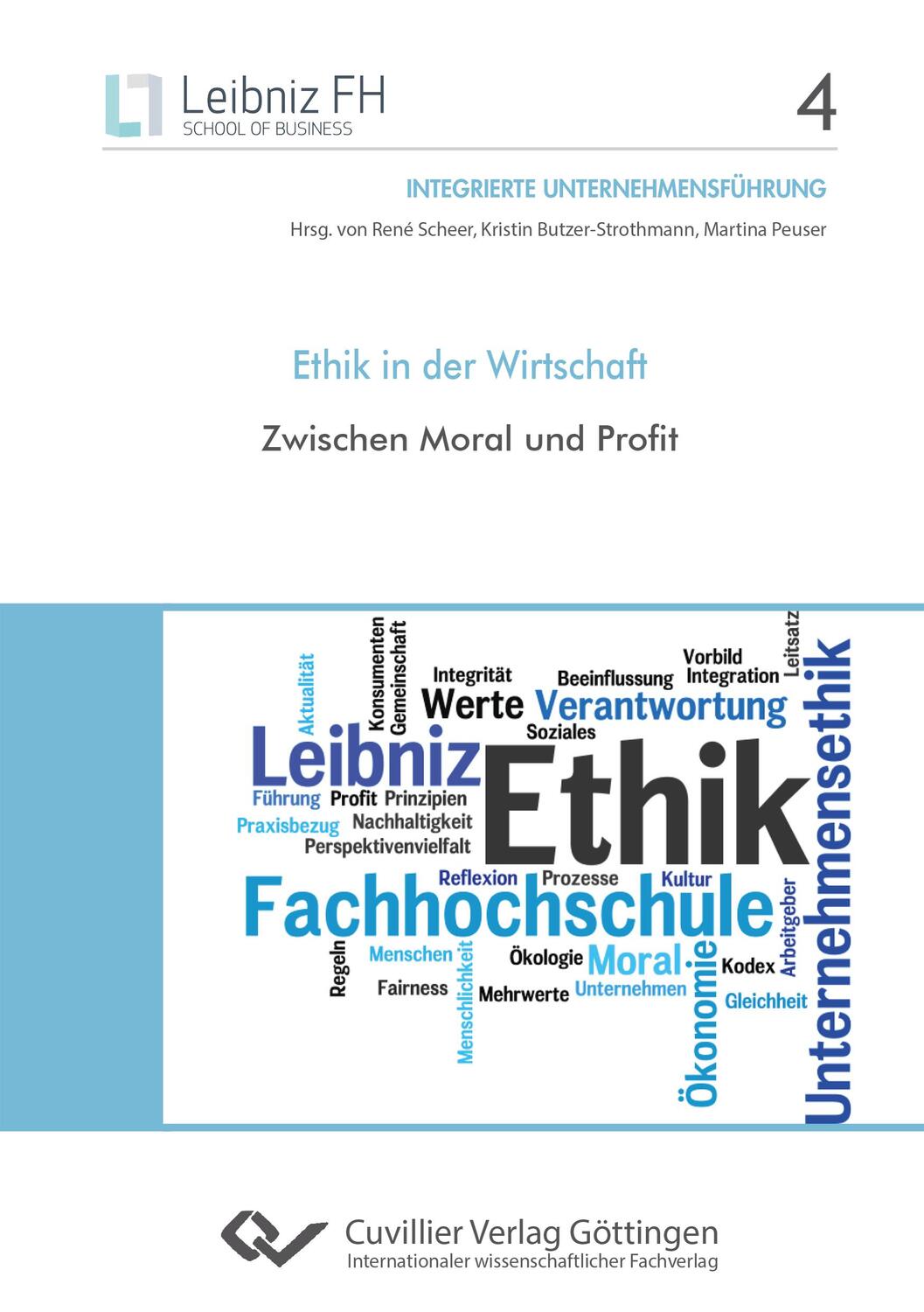 Cover: 9783736993389 | Ethik in der Wirtschaft | Zwischen Moral und Profit | René Scheer