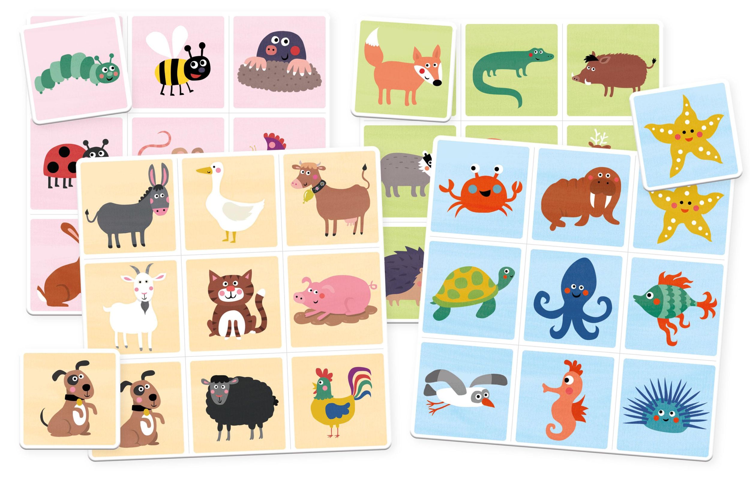 Bild: 4280000943453 | Happy Bingo - Animals | Nastja Holtfreter | Spiel | N4345 | Deutsch