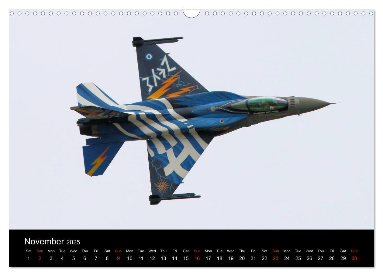 Bild: 9781325954186 | General Dynamics F-16 Fighting Falcon (Wall Calendar 2025 DIN A3...