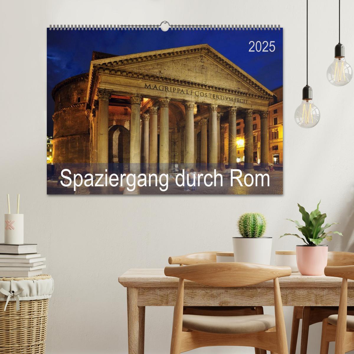 Bild: 9783435663248 | Spaziergang durch Rom (Wandkalender 2025 DIN A2 quer), CALVENDO...