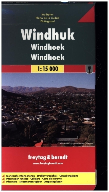 Cover: 9783707911077 | Freytag &amp; Berndt Stadtplan Windhuk. Windhoek. Windhoek | (Land-)Karte