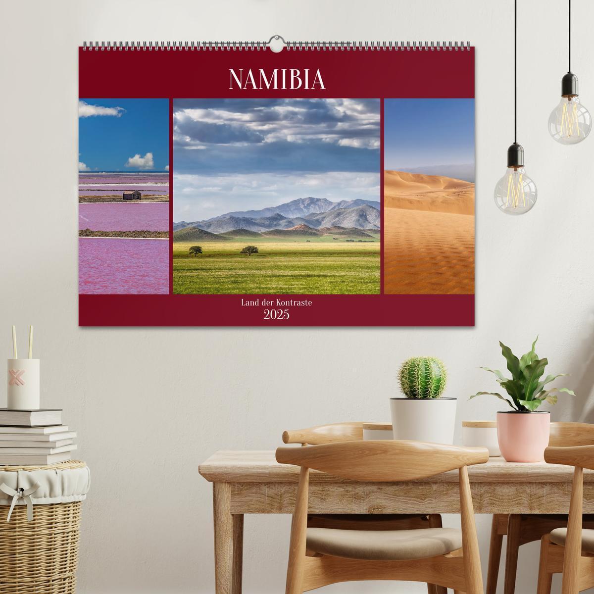 Bild: 9783457211588 | Namibia - Land der Kontraste (Wandkalender 2025 DIN A2 quer),...