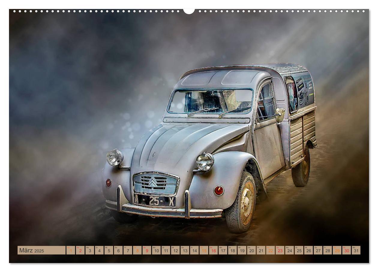 Bild: 9783435348640 | Die Ente - Citroën 2CV (Wandkalender 2025 DIN A2 quer), CALVENDO...