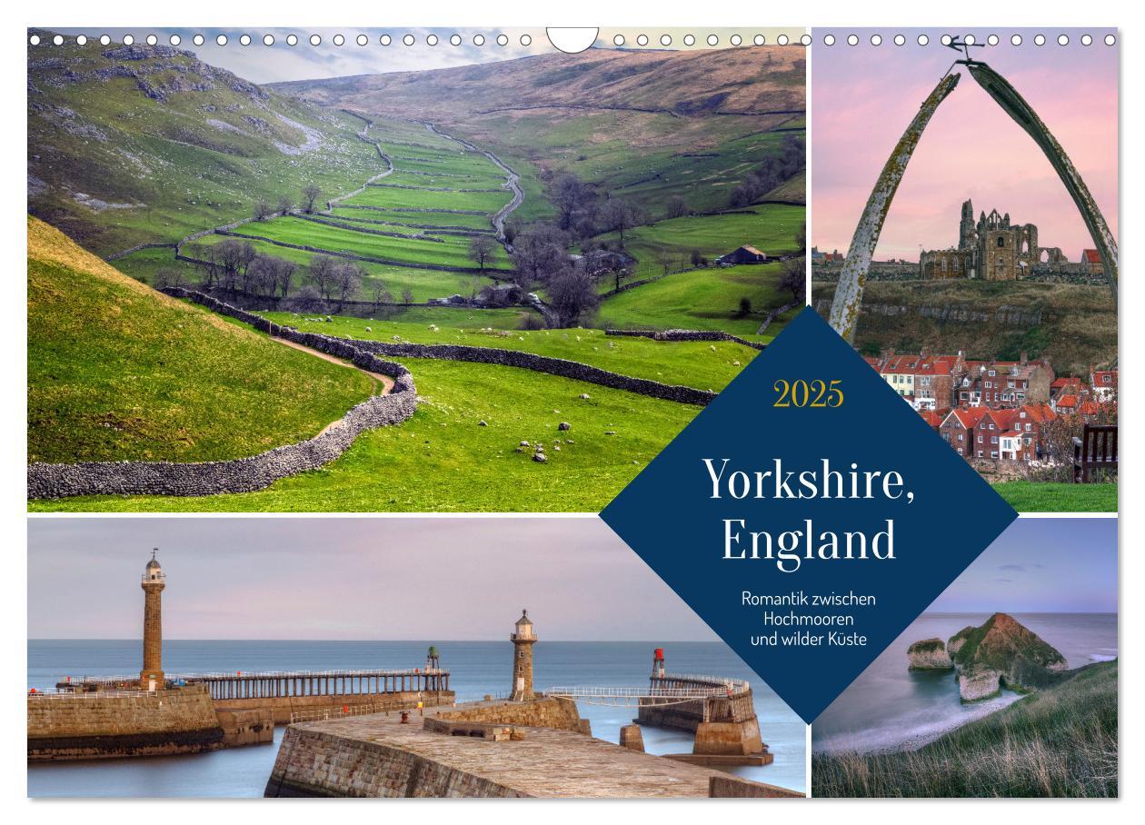 Cover: 9783383912405 | Yorkshire, England: Romantik zwischen Hochmooren und wilder Küste...