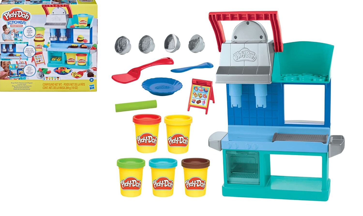 Cover: 5010996169099 | Play-Doh: Buntes Restaurant | F81075L0 | Deutsch | 2023 | Play-Doh