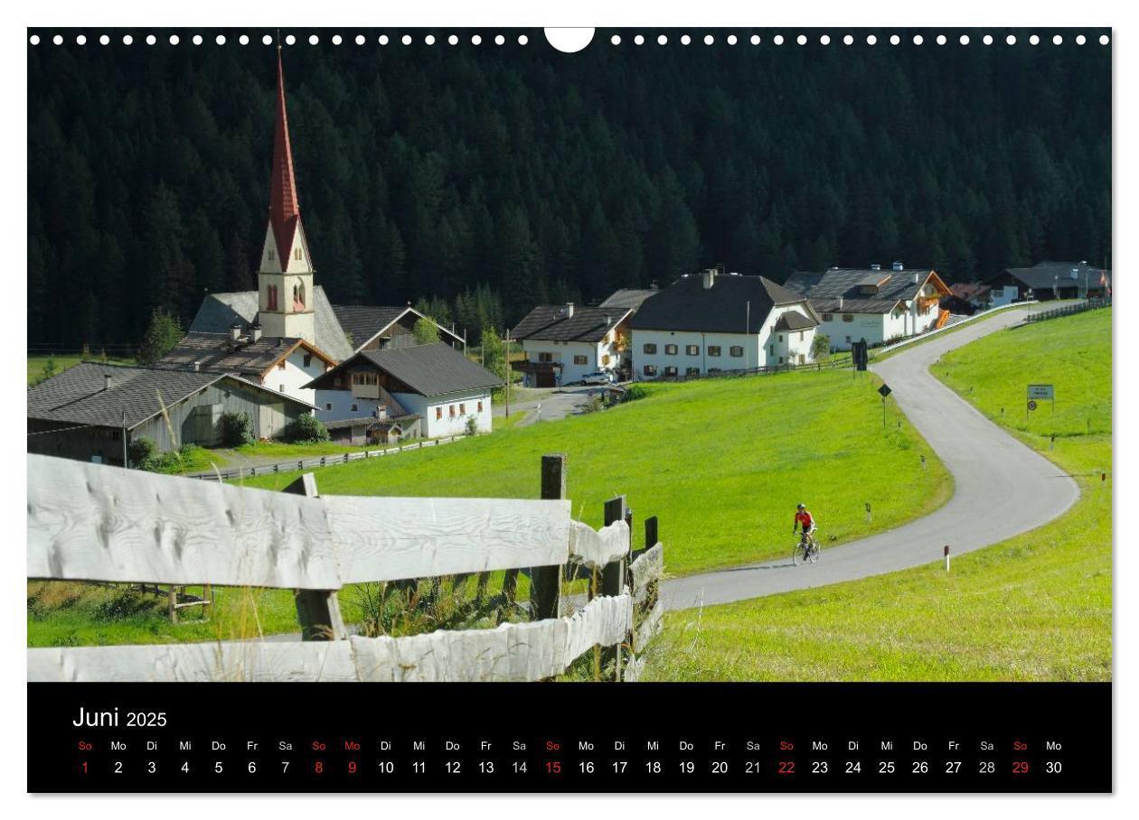 Bild: 9783435833917 | Alpenpässe auf dem Rennrad Vol. 1 (Wandkalender 2025 DIN A3 quer),...