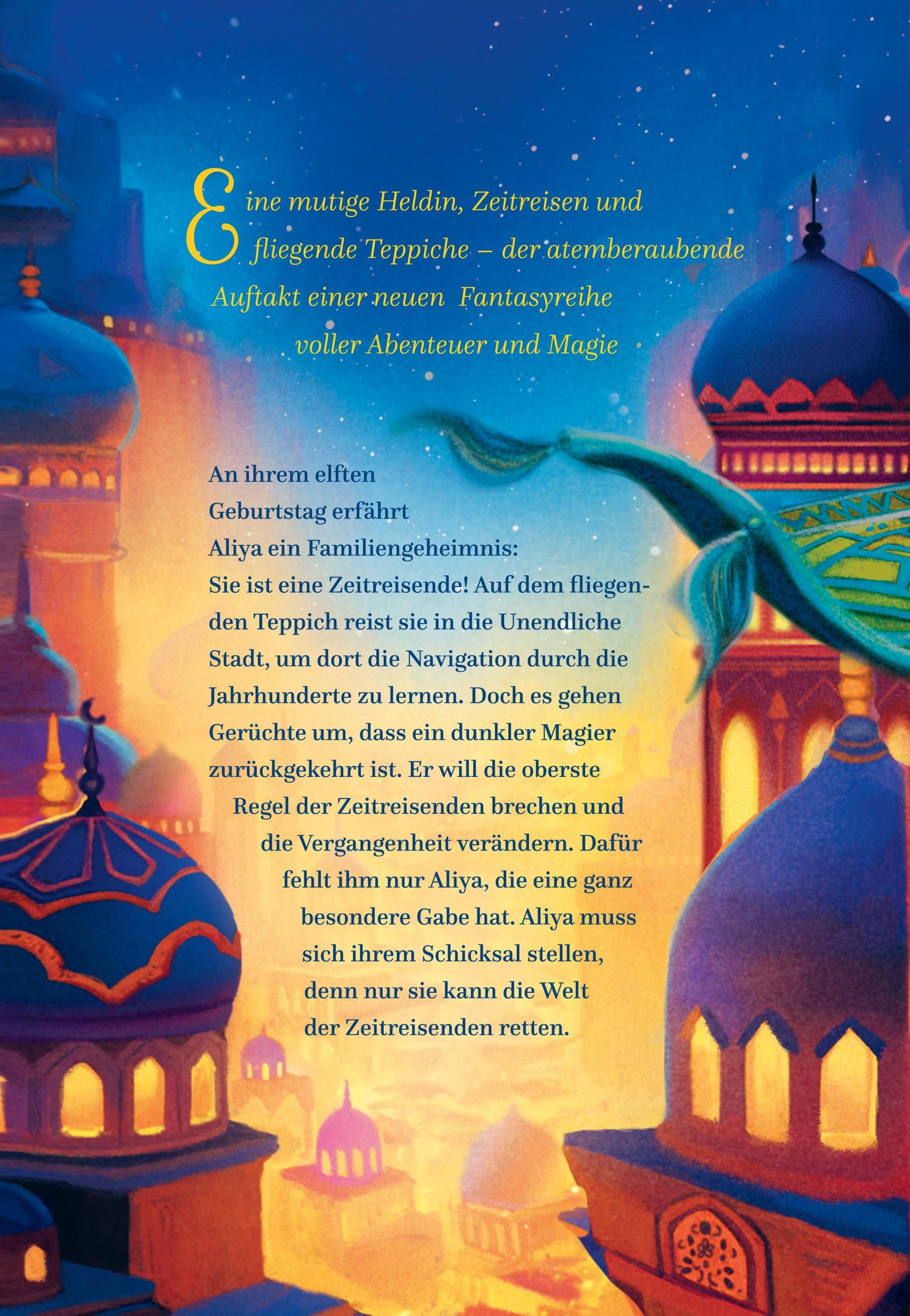 Rückseite: 9783458644941 | Aliya und die Unendliche Stadt 1 | Laila Rifaat | Buch | 412 S. | 2025