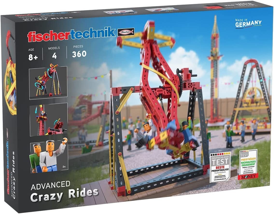 Cover: 4048962492750 | Fischertechnik 569019 - ADVANCED Crazy Rides, 4 Modelle,...