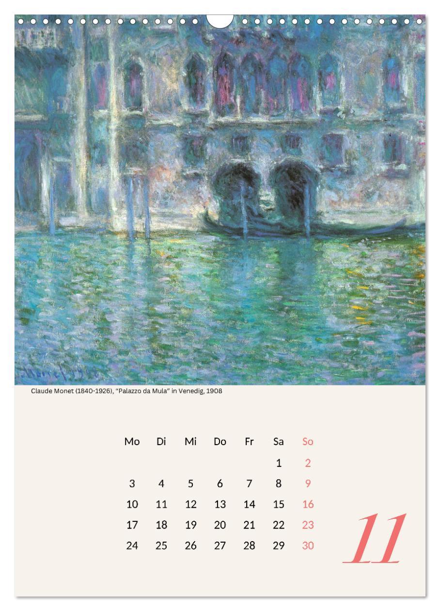 Bild: 9783457225295 | Claude Monet Impressionen (Wandkalender 2025 DIN A3 hoch), CALVENDO...