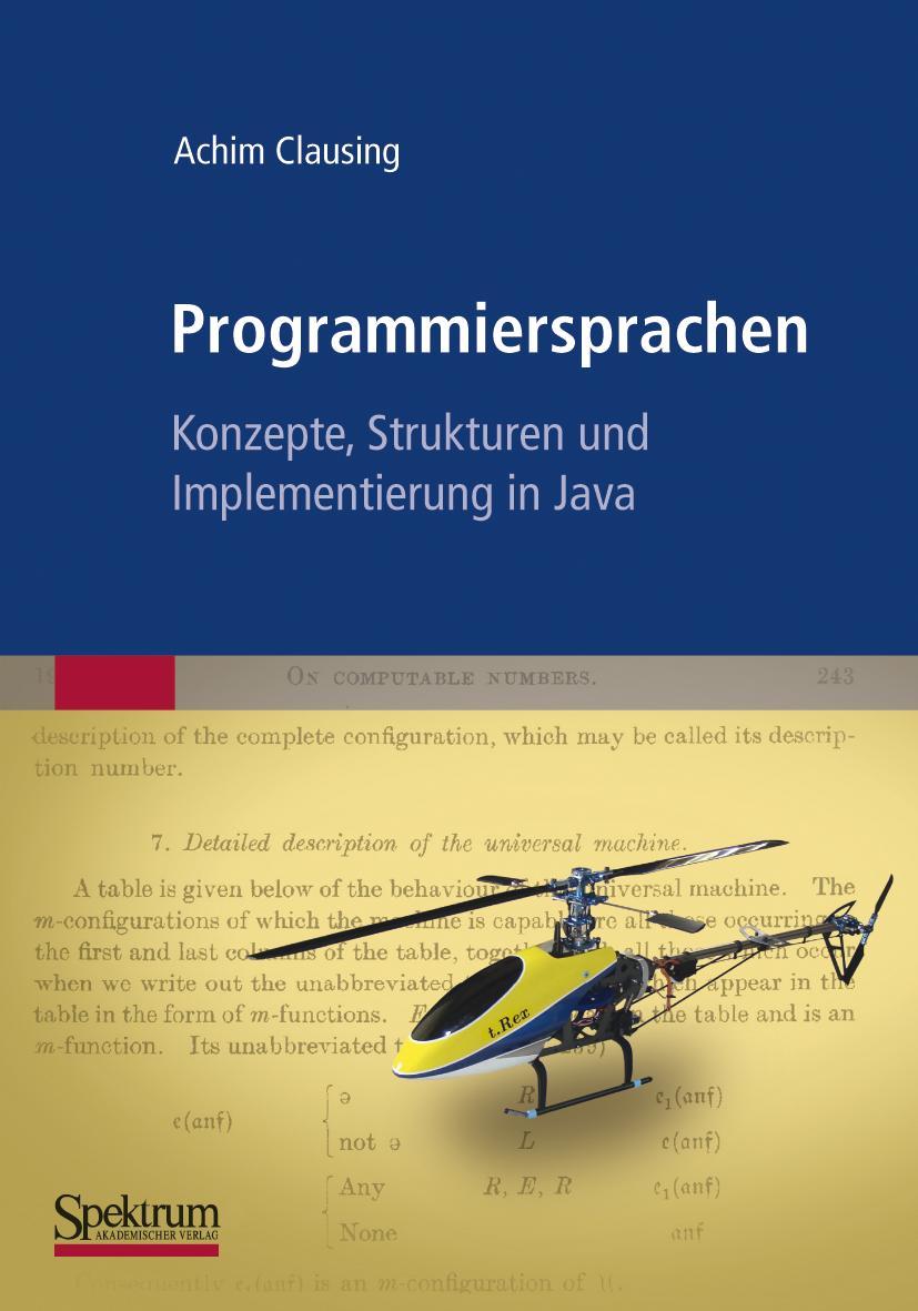 Cover: 9783827428509 | Programmiersprachen - Konzepte, Strukturen und Implementierung in Java