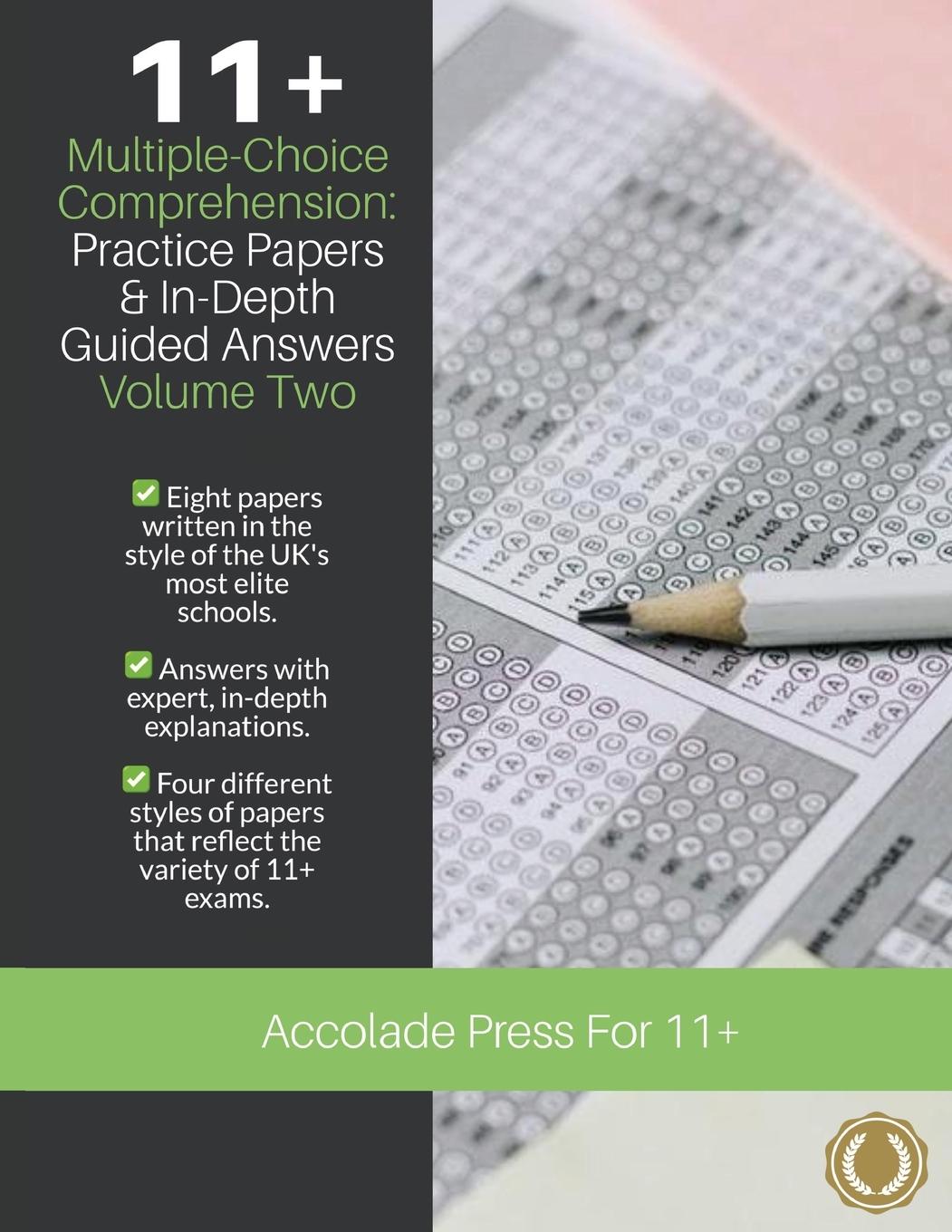 Cover: 9781913988234 | 11+ Multiple-Choice Comprehension | Accolade Press | Taschenbuch