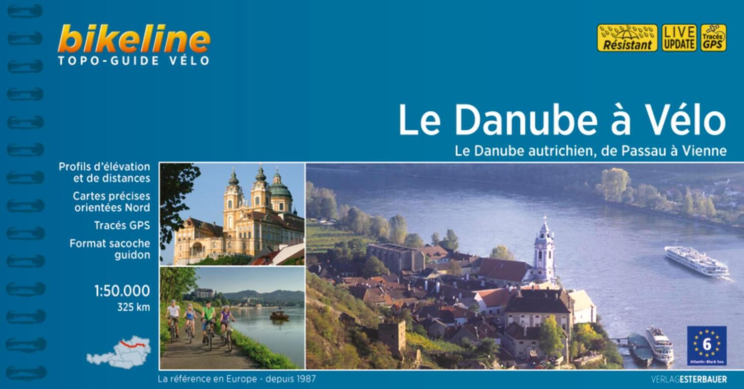 Cover: 9783711101495 | Le Danube à Vélo | Le Danube autrichien, de Passau à Vienne, 325 km