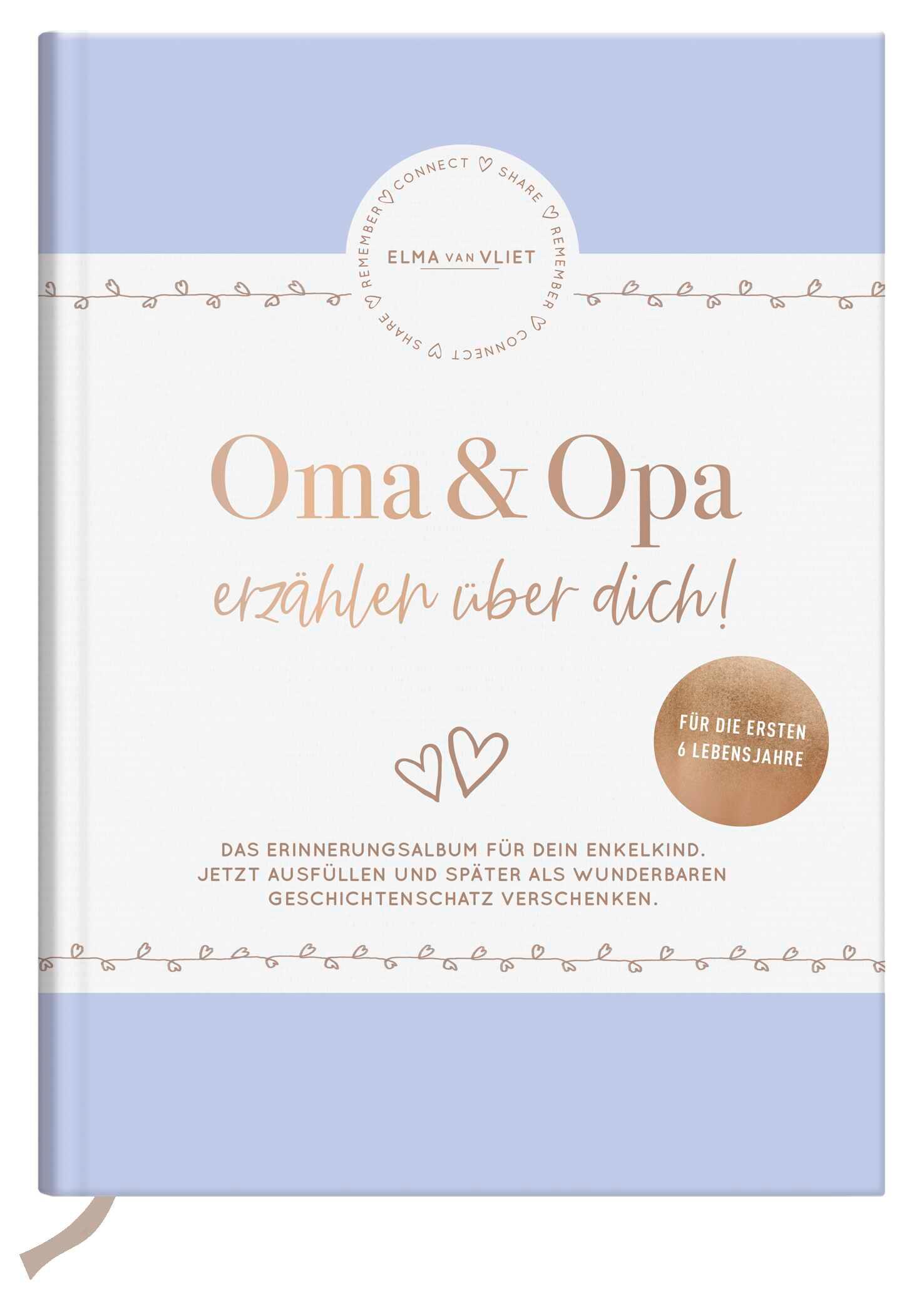 Cover: 4251693902614 | Oma und Opa erzählen über dich | Elma Van Vliet | Notizbuch | 176 S.