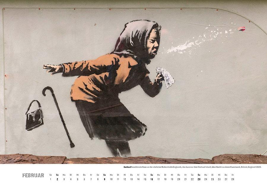 Bild: 9783966648066 | Banksy Kalender 2025 | Banksy | Kalender | Spiralbindung | 14 S.